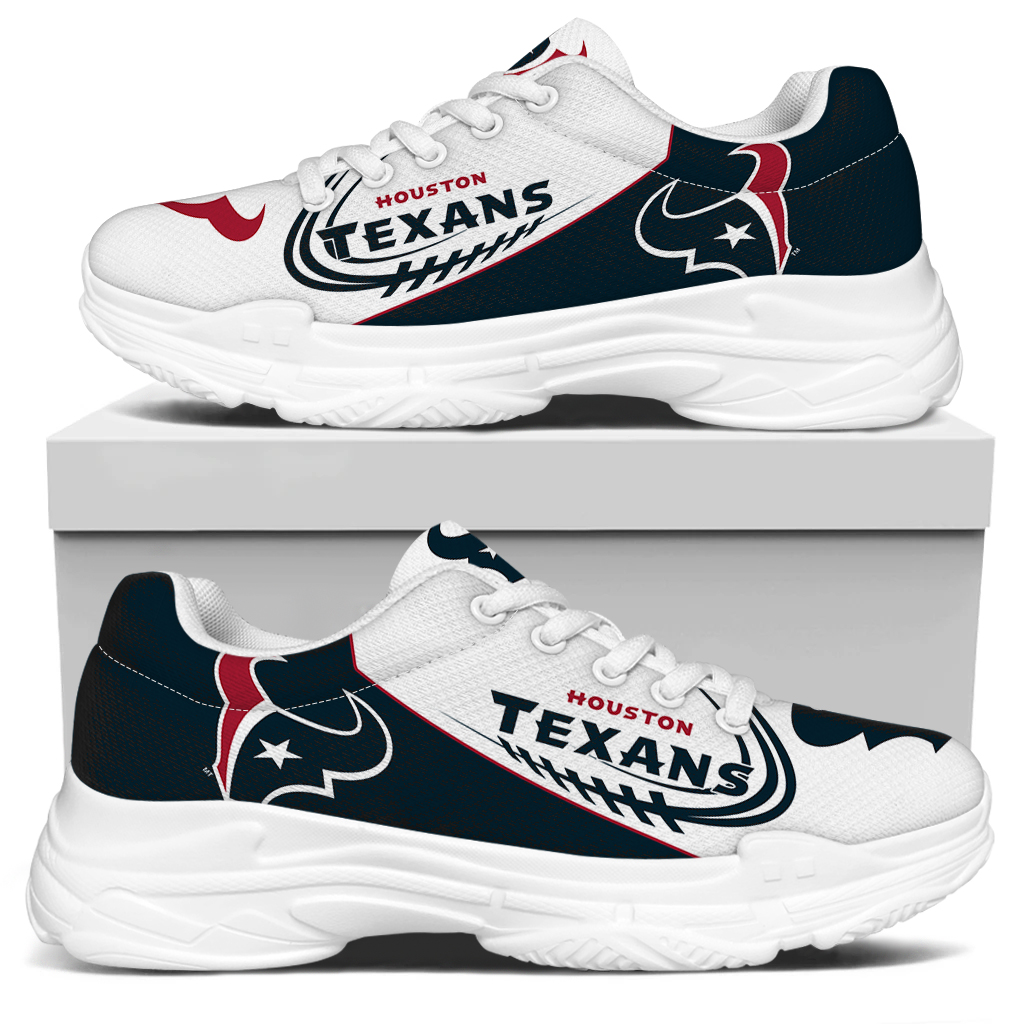 Men's Houston Texans Edition Chunky Sneakers With Line 006